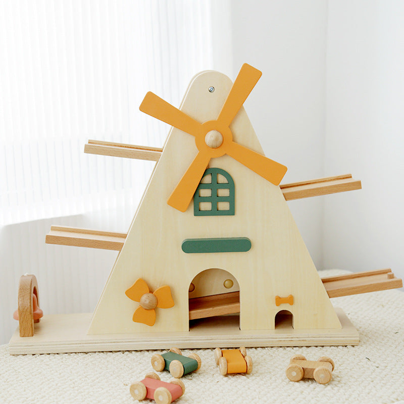 Holz-Windmühle-Rennauto – Bild 2 | LuxeStyle
