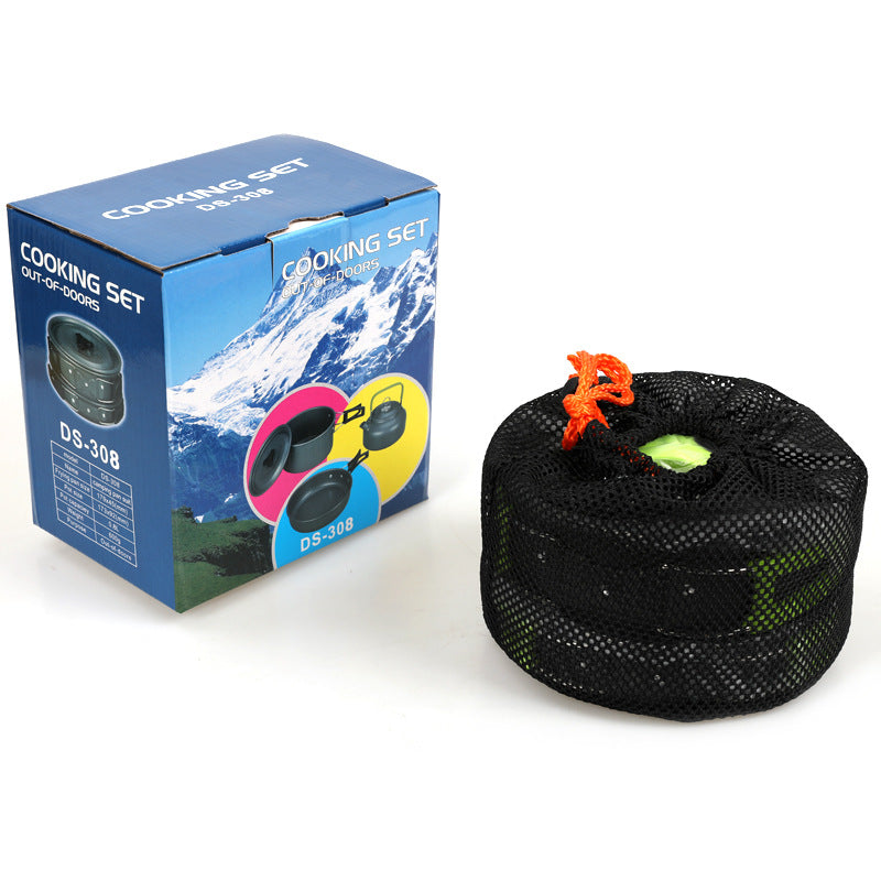 Outdoor Kochset aus Aluminiumoxid – Bild 5 | LuxeStyle