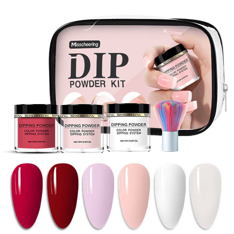 Nageldesign-Infiltrations-Pulver-Set mit Gummidichtung – Bild 2 | LuxeStyle