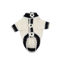 Schwarzer/Weisser Hundesweater Herbst | LuxeStyle