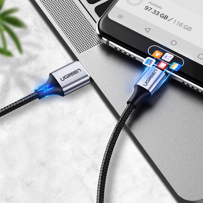 Ugreen USB-C Ladekabel (3A, Nylon)