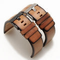 Lederarmbanduhr mit Vintage-Rindsleder – Bild 2 | LuxeStyle