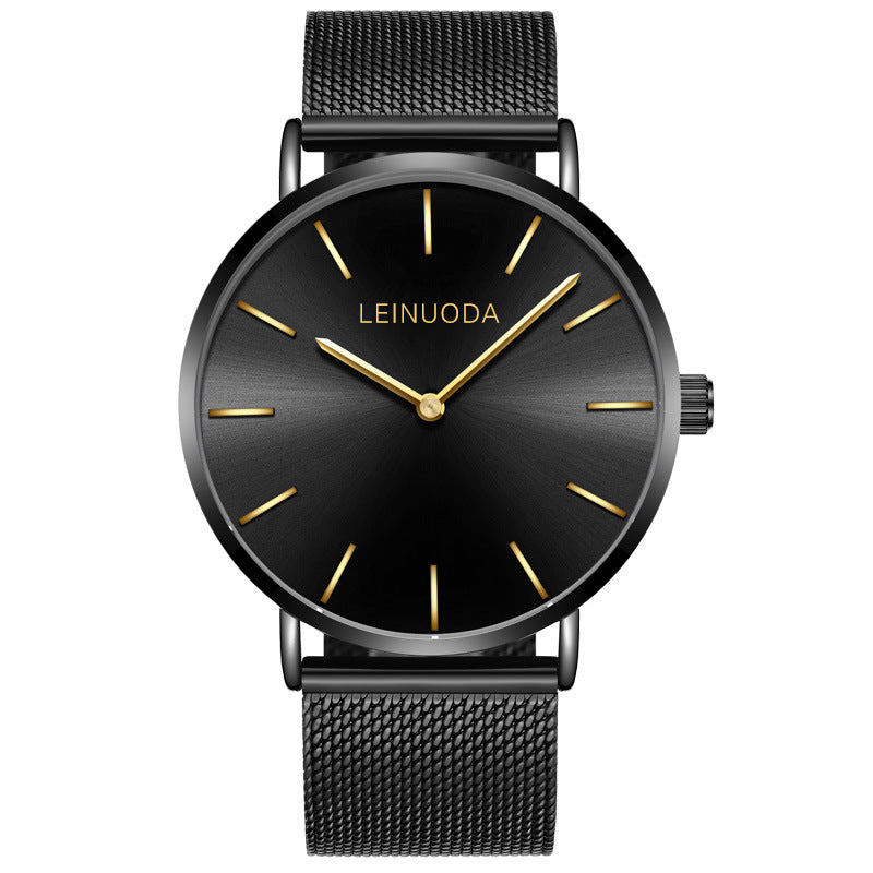 Einfaches Herrenarmbanduhr