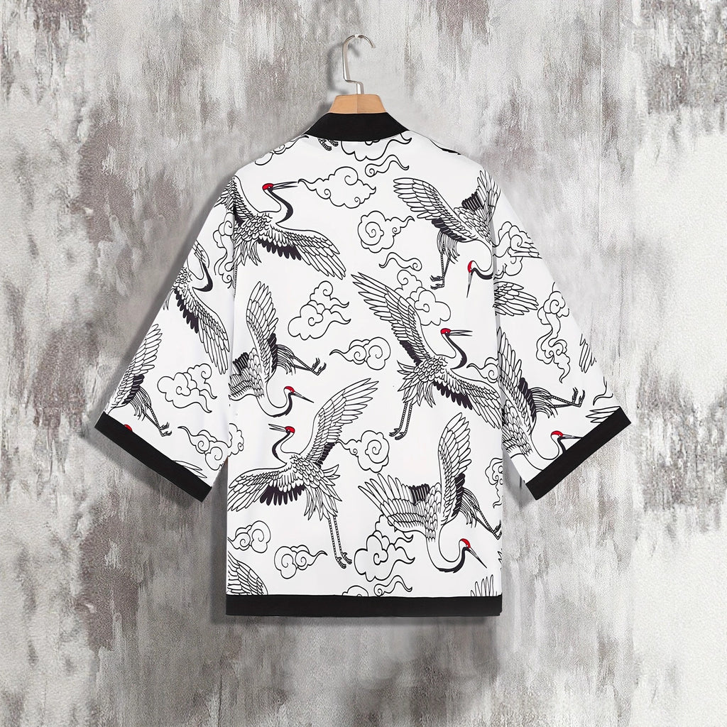 Kimono-Stil Robe für Herren – Bild 9 | LuxeStyle