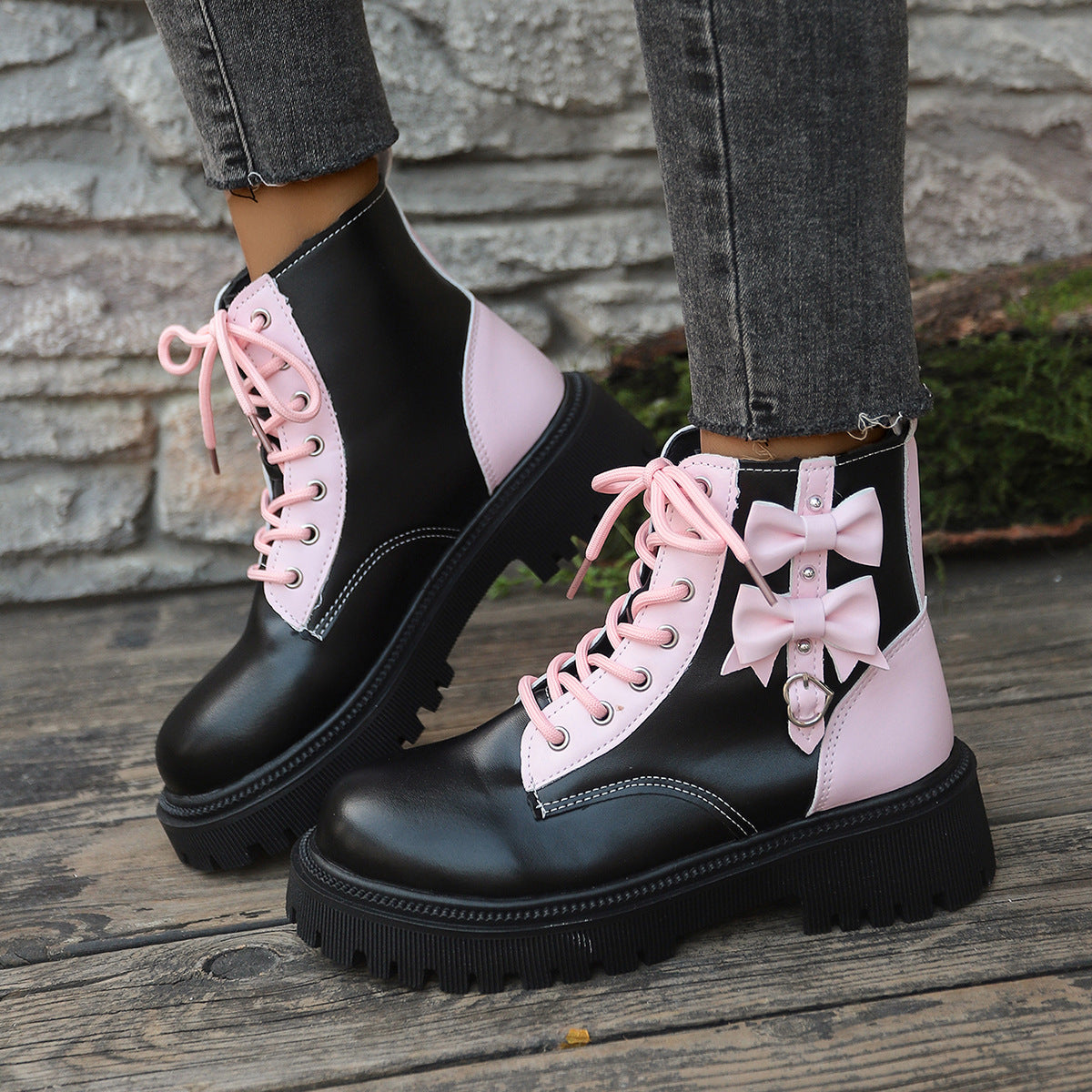 Chunky-Heel Ankle Boots für Damen