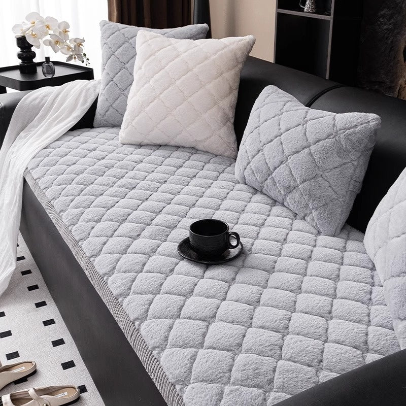 Plüsch-Sofahusse – Bild 3 | LuxeStyle