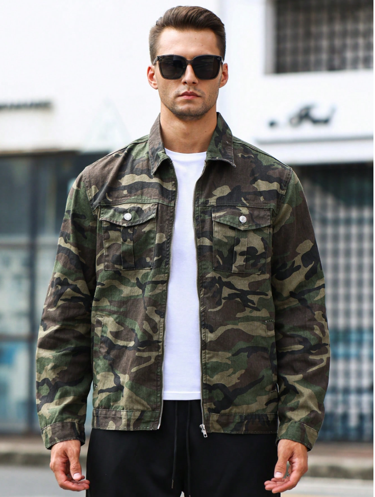 Taillierte Jeansjacke für Herren – Y110S – Ansicht 5