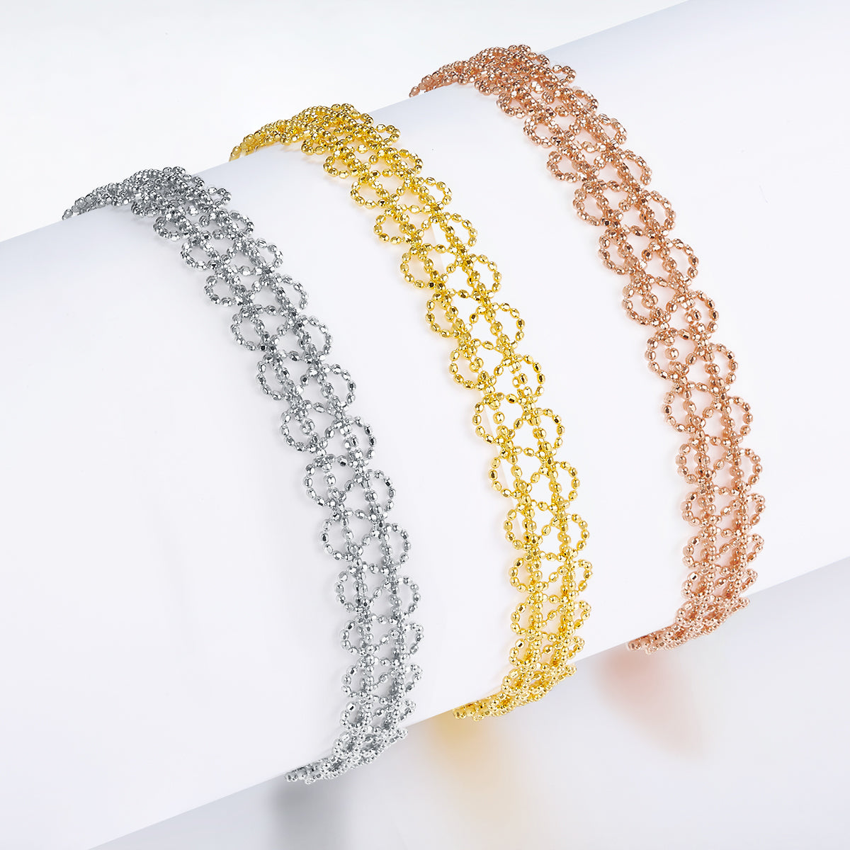 925-Silber Armband Cerchio