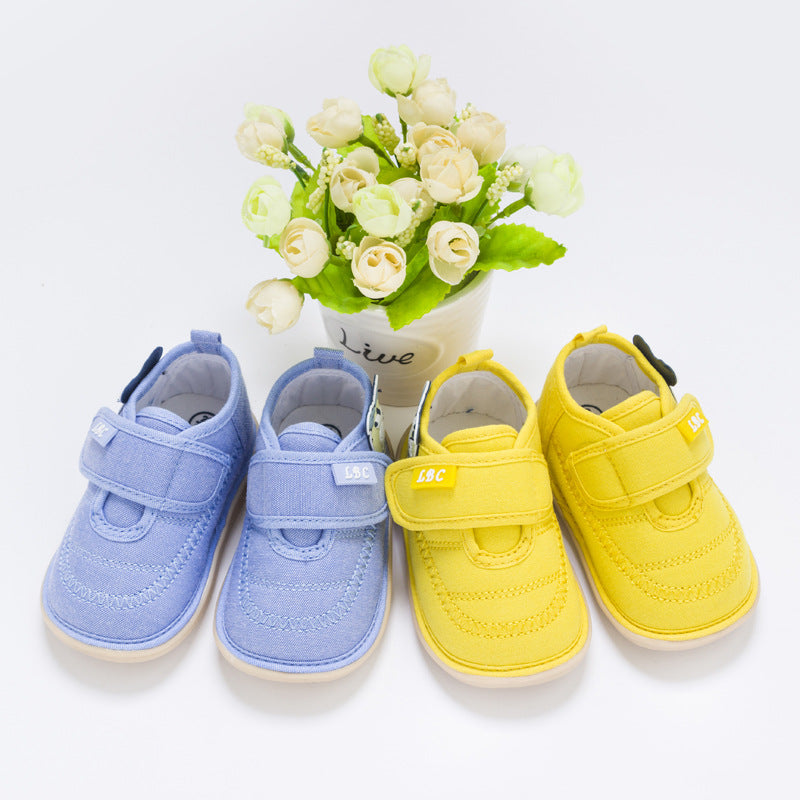 Lauflernschuh mit Schnalle und Stickerei | LuxeStyle