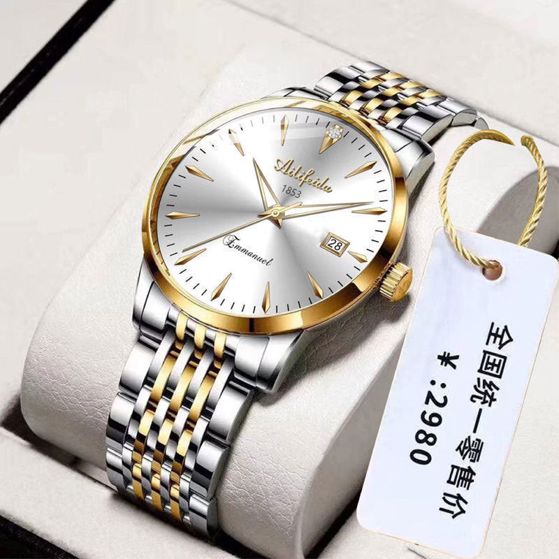 Quarz-Uhr mit transparentem Gehäuseboden – Bild 7 | LuxeStyle