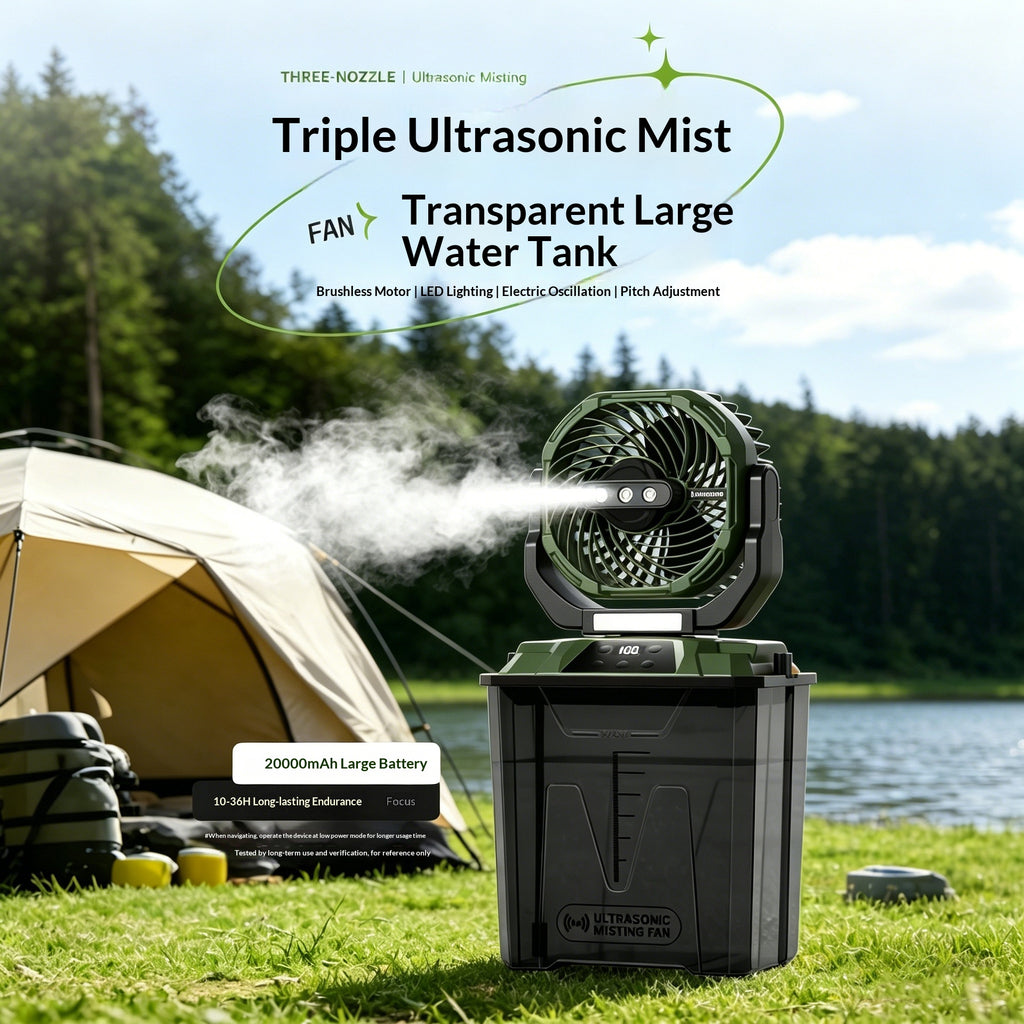 Kleiner Outdoor-Lüfter für Camping