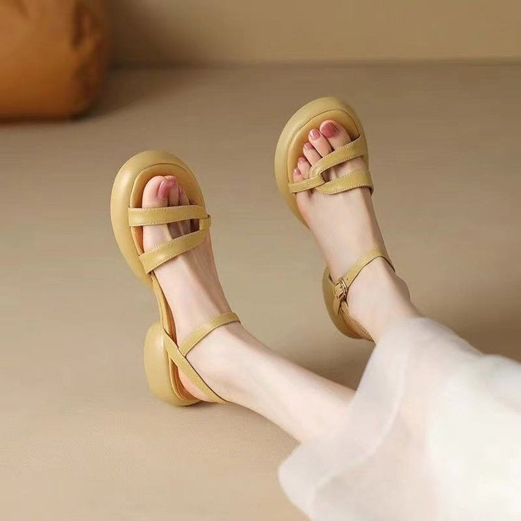 Arrival Damen-Sandalen mit klobigem Absatz