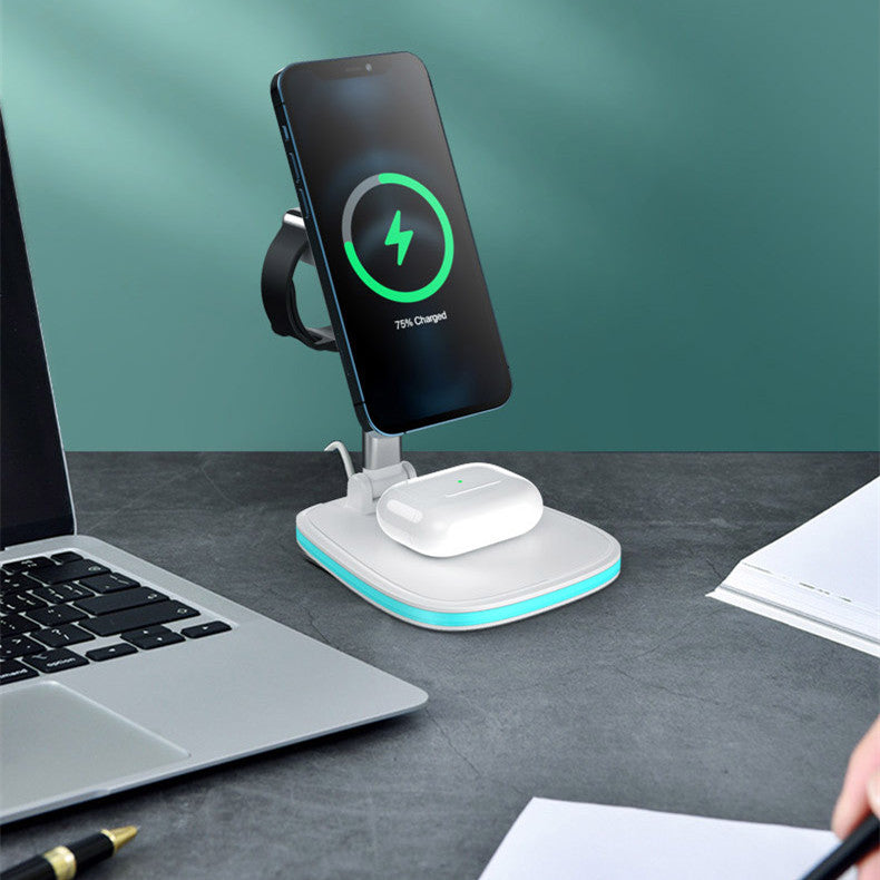 3-in-1 Kabelloses Ladegerät, faltbar, magnetisch | LuxeStyle