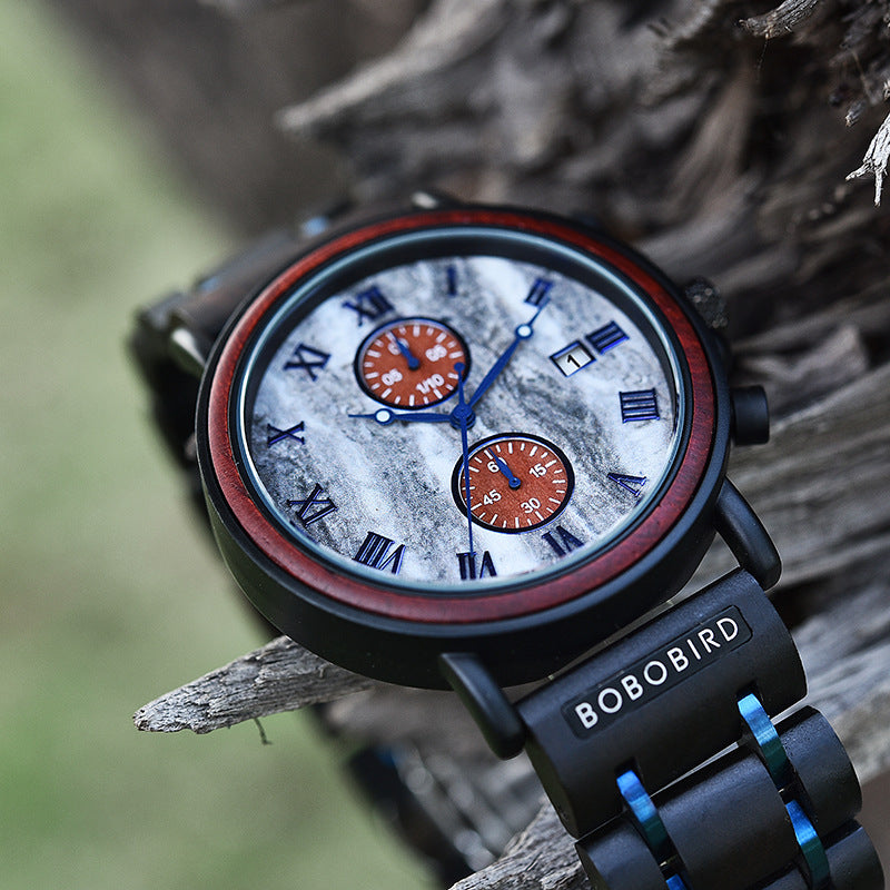 Holz-Armbanduhr Unisex
