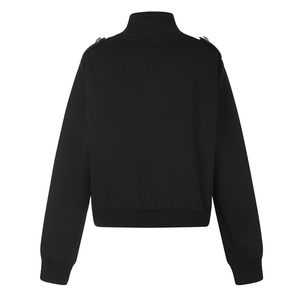 Cardigan Sweatshirt für schmale Figuren