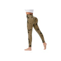 Vier Jahreszeiten Yoga-Hose mit Print