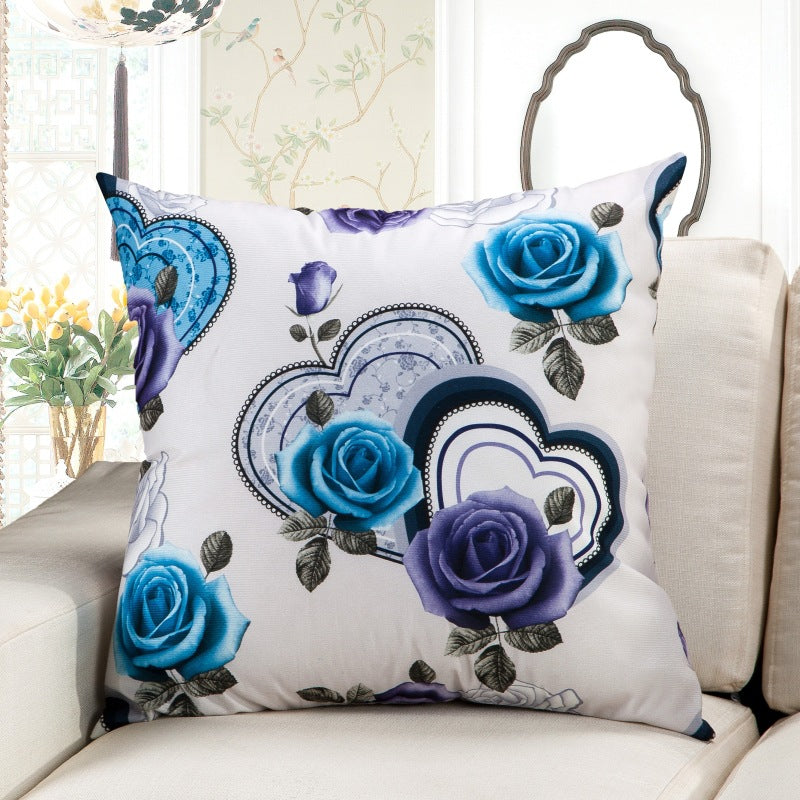 Pflanzen-Samtkissen mit Füllung – Bild 11 | LuxeStyle