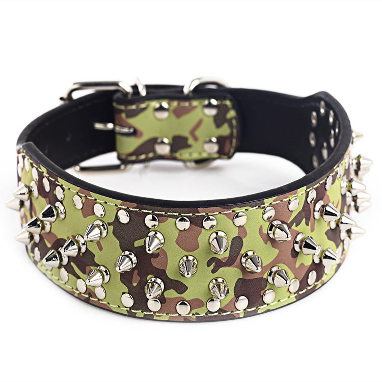 Halsband mit Nieten für grosse Hunde – Bild 7 | LuxeStyle