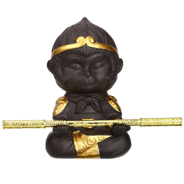 Teetier Affenkönig aus Keramik – Bild 6 | LuxeStyle