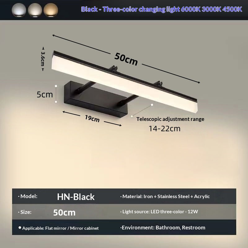 LED Ausziehbare Schmink-Wandleuchte – Bild 6 | LuxeStyle