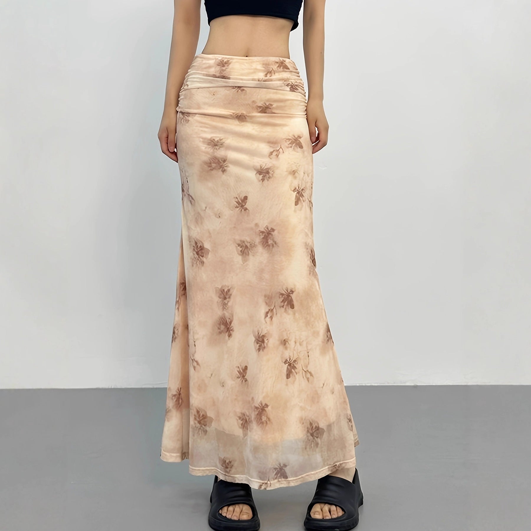 Polyester-Rock mit digitalem Print