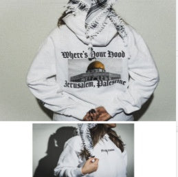 Kapuzenpullover mit Kordelzug