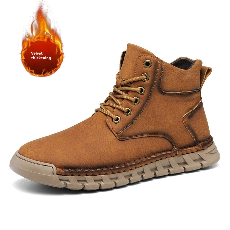Winter-Freizeitstiefel aus Leder – Bild 5 | LuxeStyle