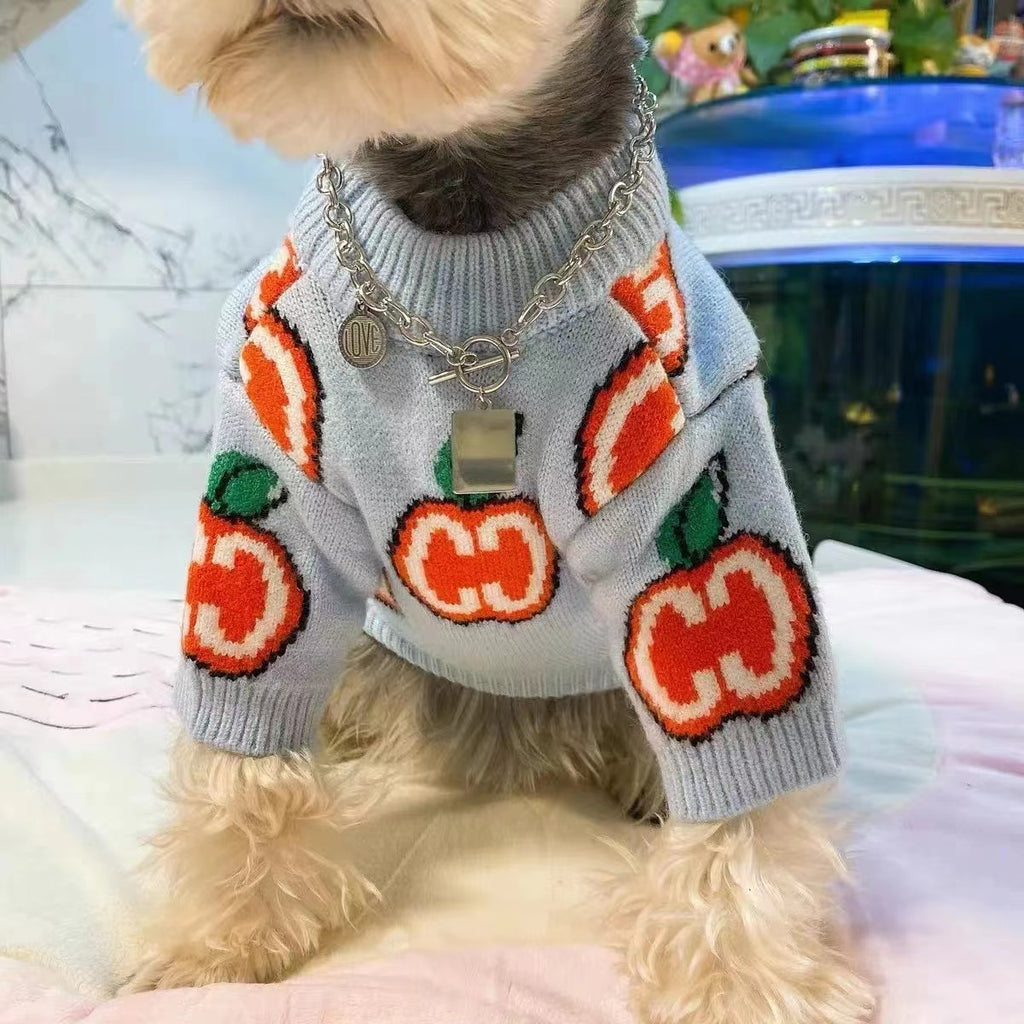 Dicker Strickpullover für kleine Hunde und Katzen – Bild 3 | LuxeStyle