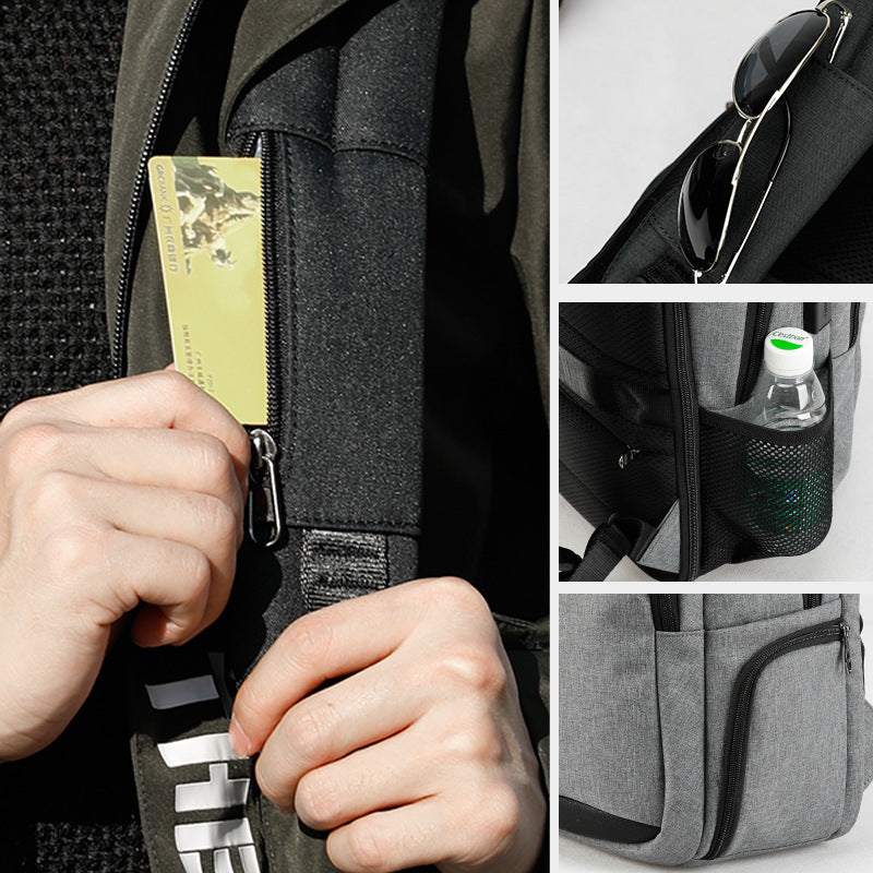 Stossfester Laptop-Rucksack 15.6 Zoll | LuxeStyle