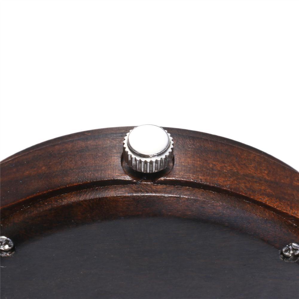 Ebenholz Quarzuhr – Bild 2 | LuxeStyle