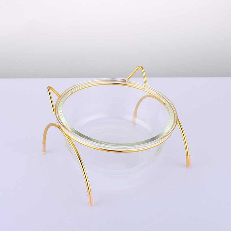 Glas-Futternapf für Katzen und kleine Hunde – Bild 4 | LuxeStyle
