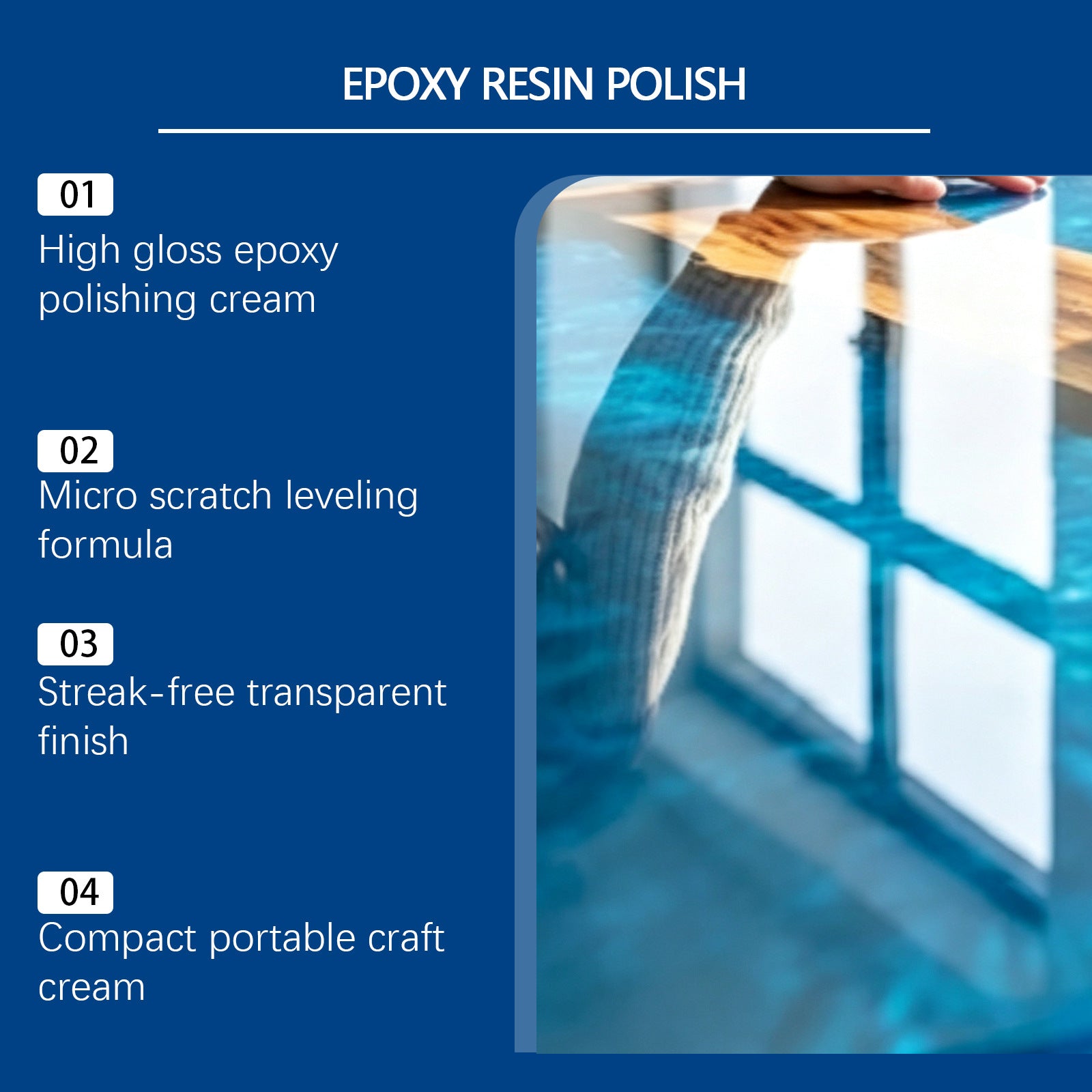 Epoxyharz Polierpaste