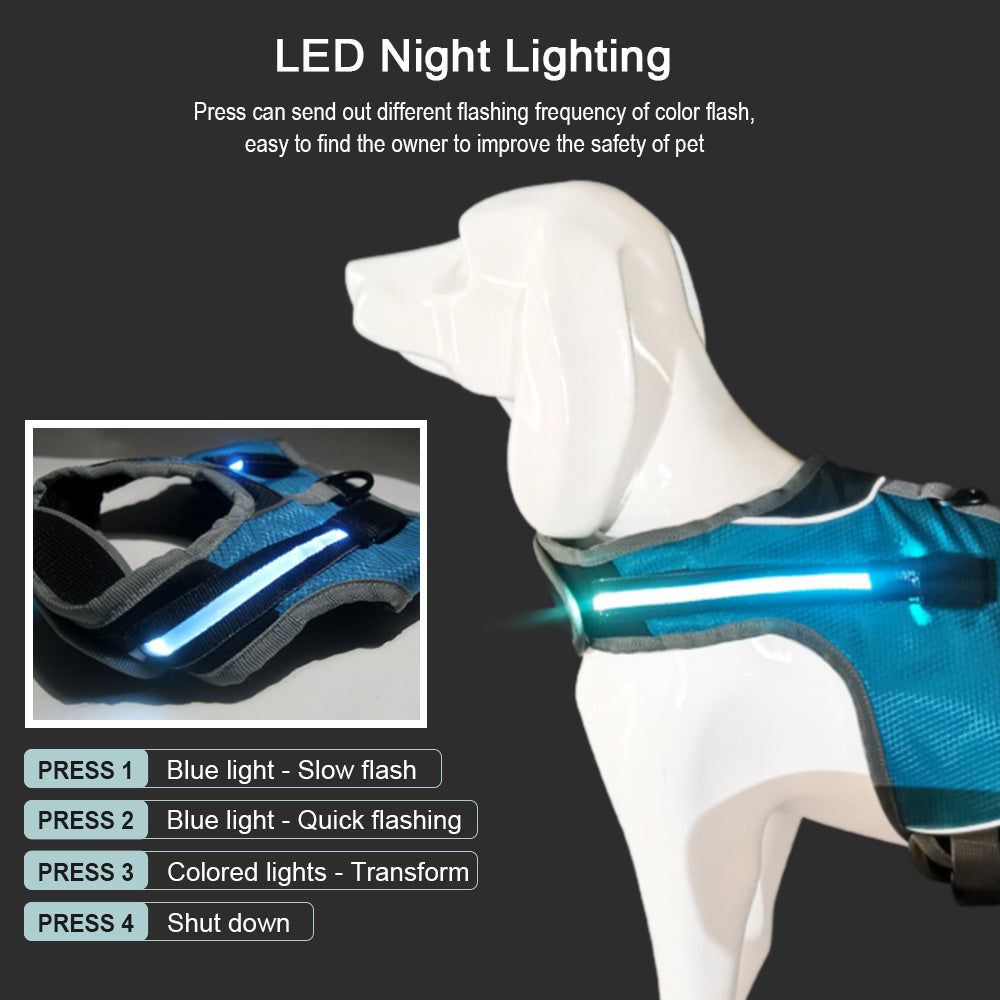 LED-Brustgeschirr für Hunde – Bild 4 | LuxeStyle