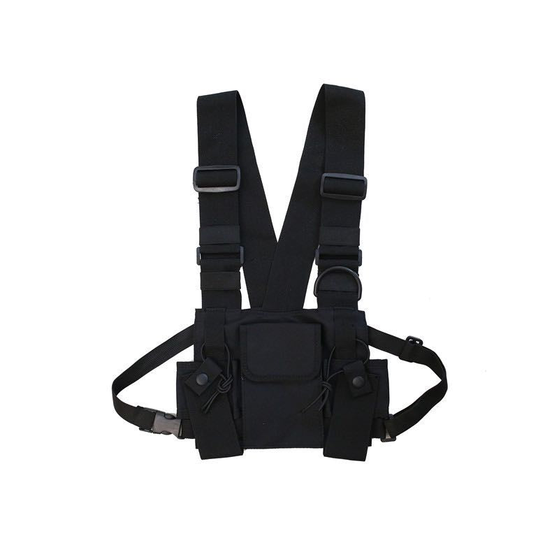 Brusttasche im Hip-Hop-Stil