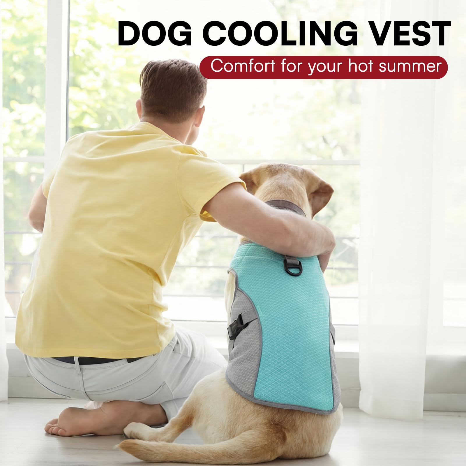 Kühljacke für Hunde
