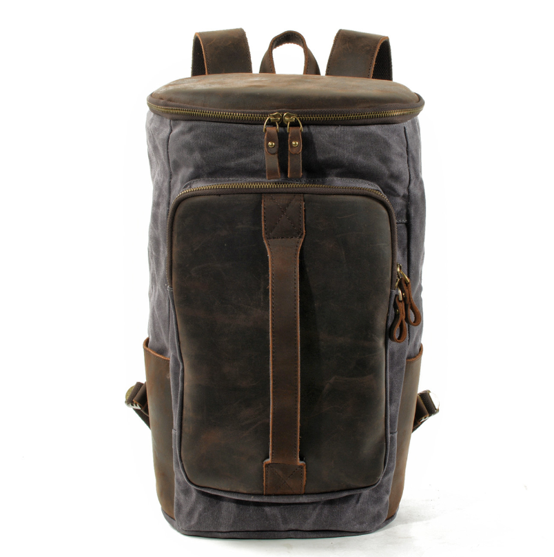 Mannlicher Canvas-Schultertasche, mittelgross – Bild 3 | LuxeStyle