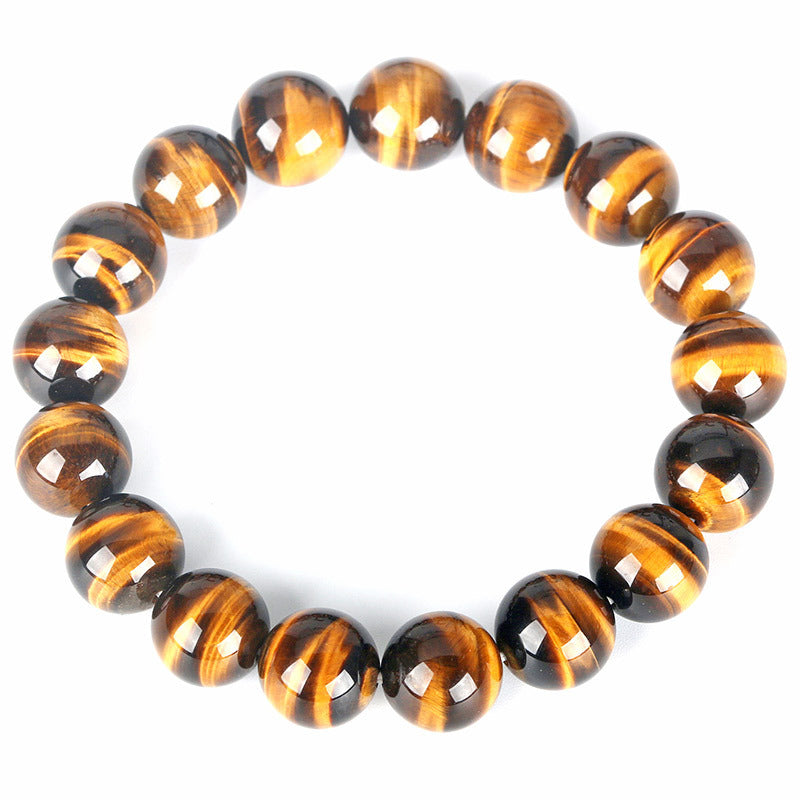 Tigerauge-Armband Natur Gelb – Bild 3 | LuxeStyle