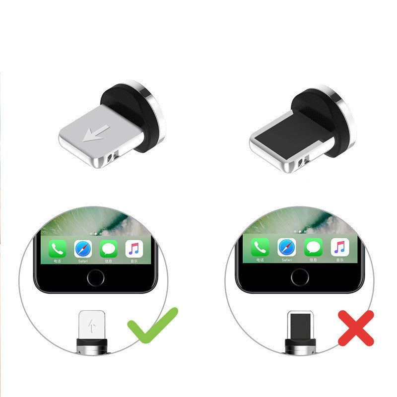 Magnetisches LED-Ladekabel für USB-C & iPhone