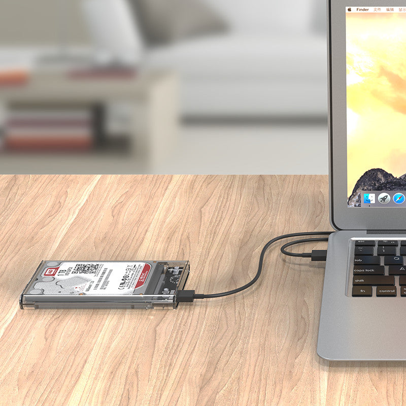 ORICO 2.5" USB 3.0 Festplattengehäuse transparent