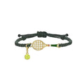 Goldfarbenes, hohles Tennisracket-Armband – Bild 2 | LuxeStyle