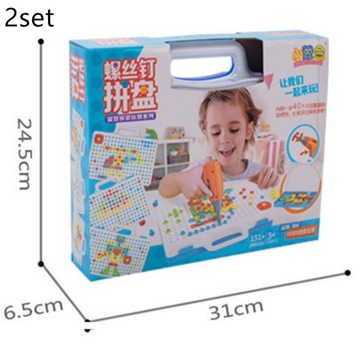 Kreatives Schraubpuzzle-Set für Kinder