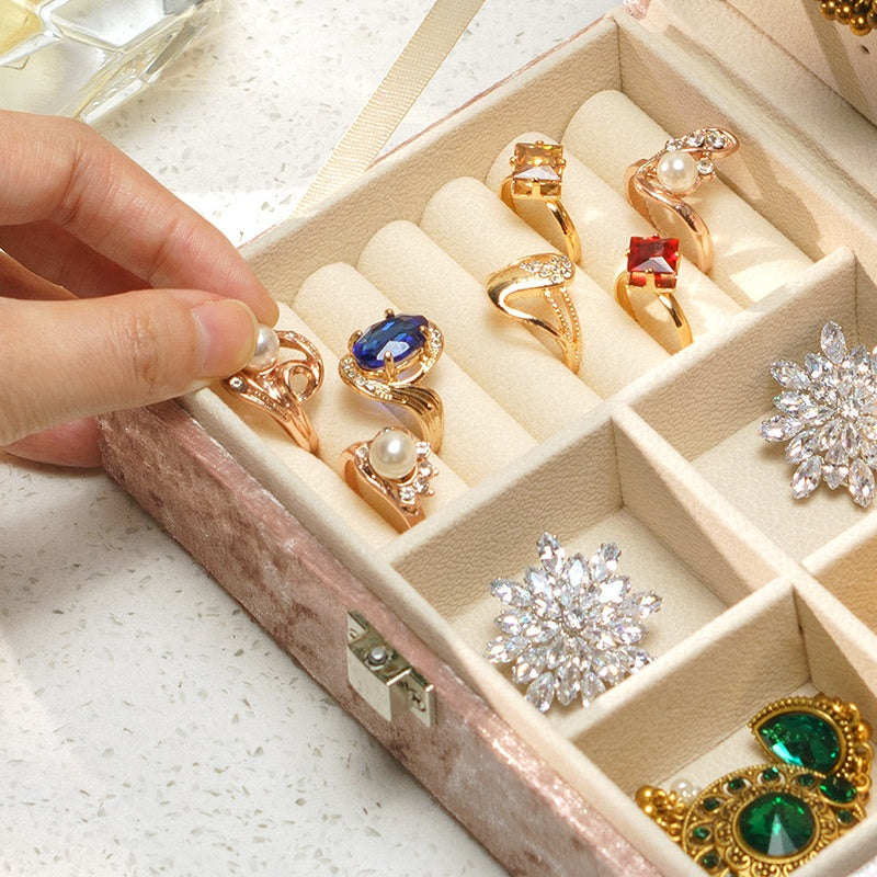 Schmuckkästchen für Ringe, Ketten, Ohrringe – Bild 5 | LuxeStyle