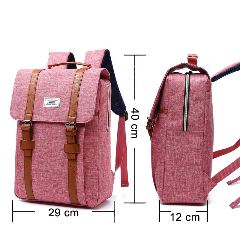 Canvas Computer Rucksack – Bild 3 | LuxeStyle