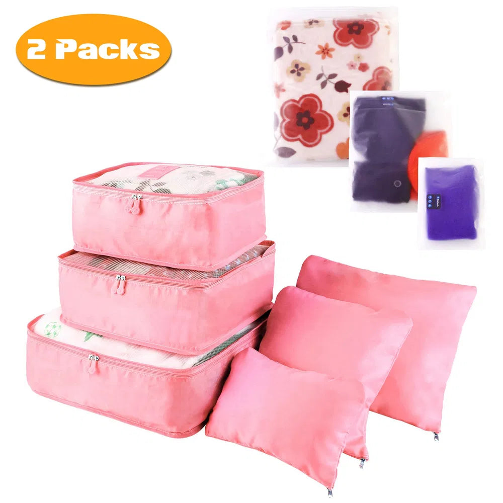 9-teiliges Set Reise-Organizer