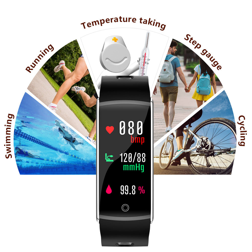 Smart-Armband F10T zur Körpertemperaturmessung