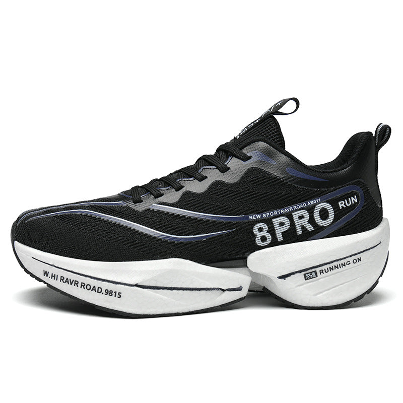 Carbon-Platten Laufschuh mit Dämpfung