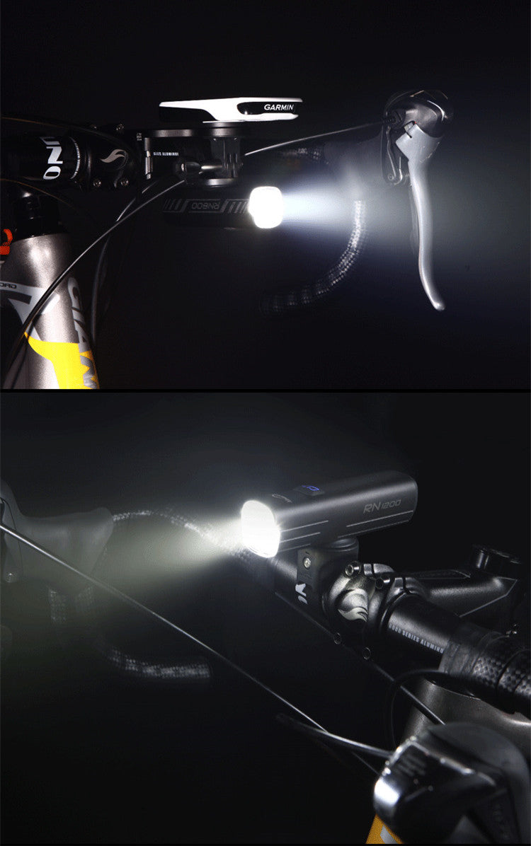 Fahrradlampe für Bergstraßen