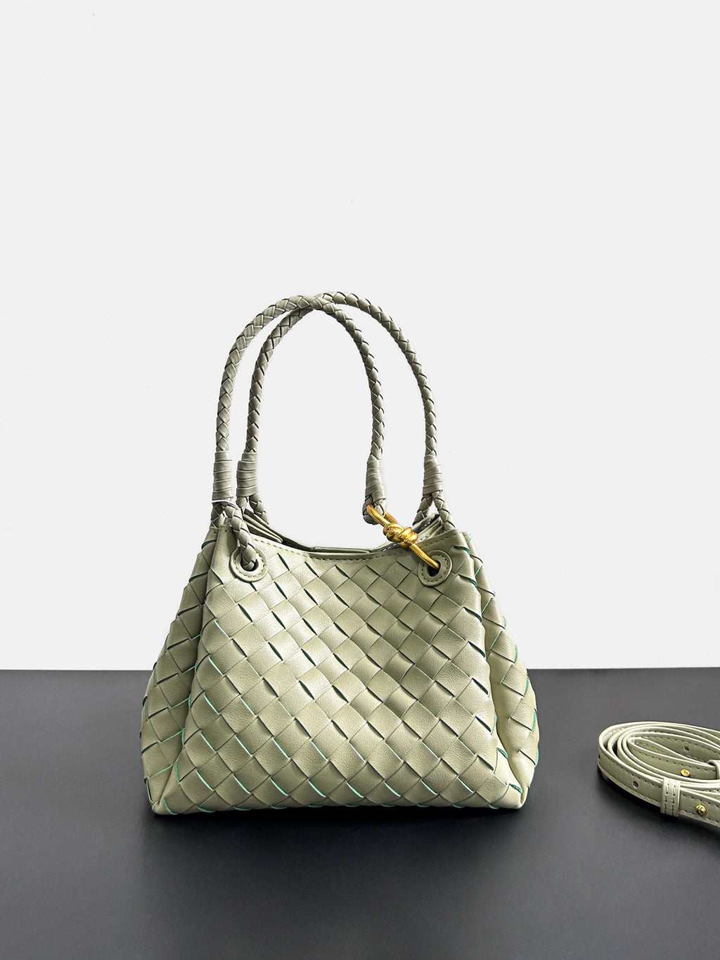 Geflochtene Ledertasche – Bild 4 | LuxeStyle