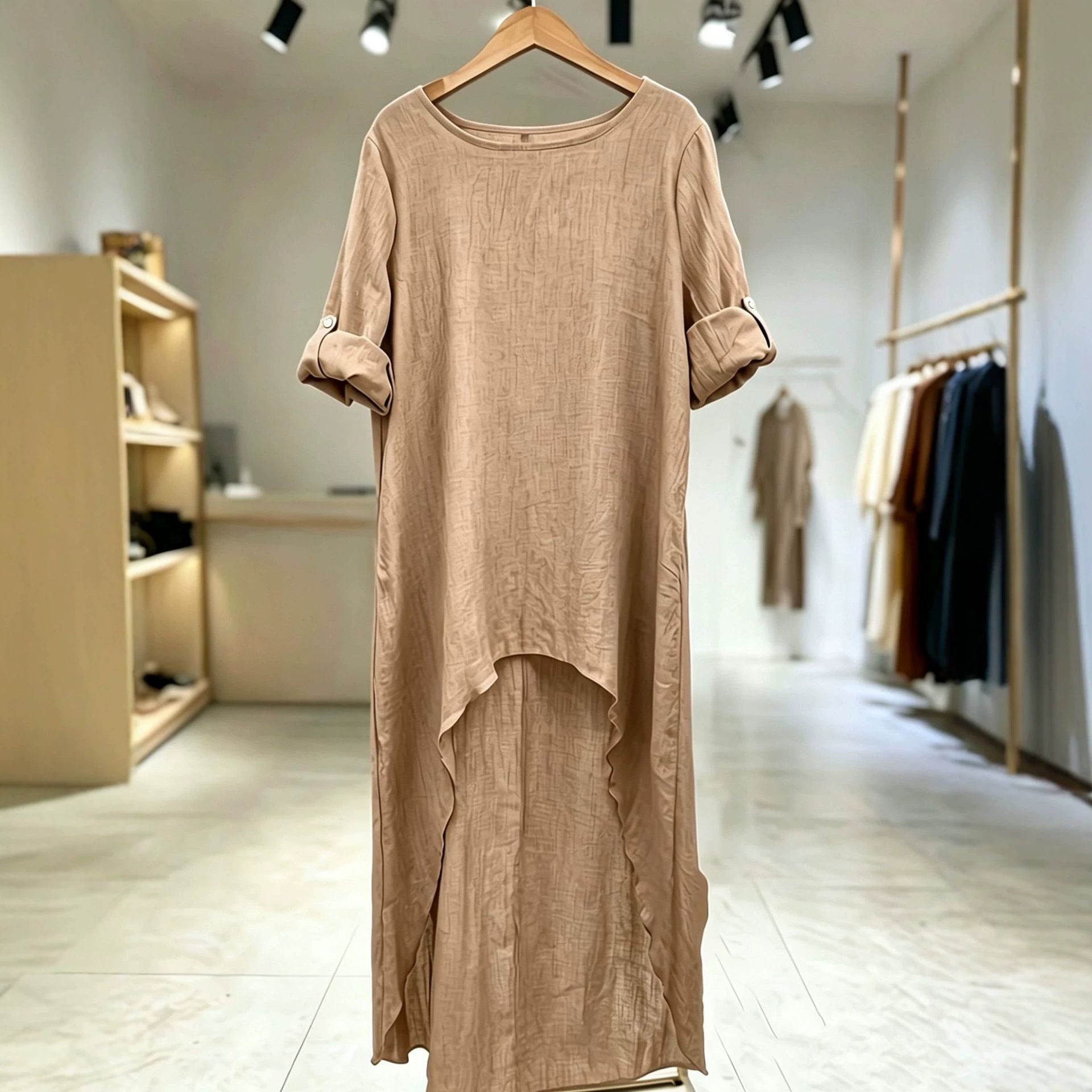 Sommerliche Off-Shoulder Bluse in grossen Grössen