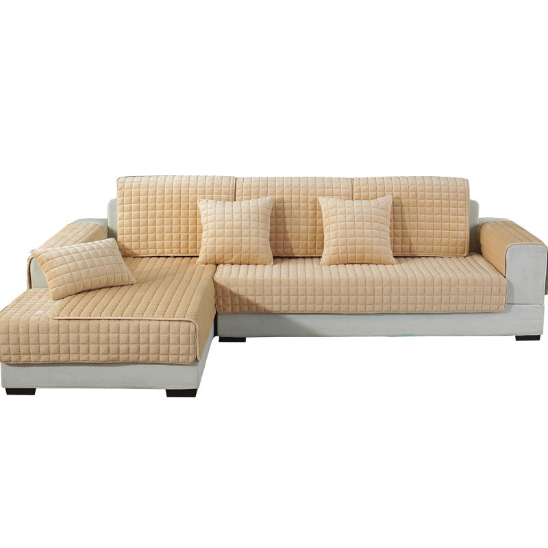 Plüsch-Sofabezug – Bild 5 | LuxeStyle
